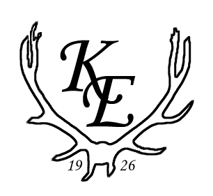 Kankakee Elks Country Club black and white logo
